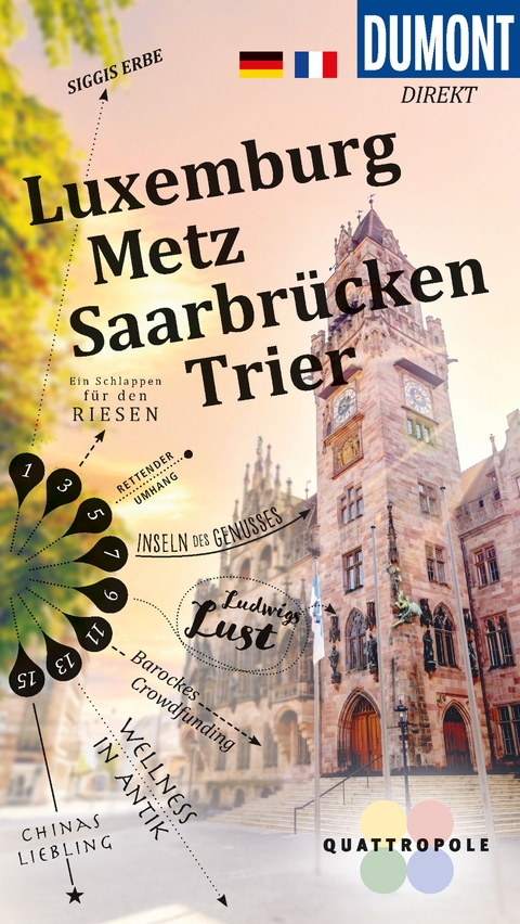 Luxemburg, Metz, Saarbrücken, Trier - 