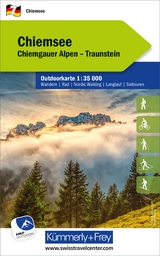 Kümmerly+Frey Outdoorkarte Deutschland 7 Chiemsee 1:35.000 - 