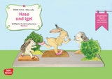 Hase und Igel. Erzählschienen-Figurenset - Brüder Grimm