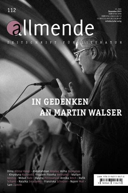 Allmende 112 – Zeitschrift für Literatur - 