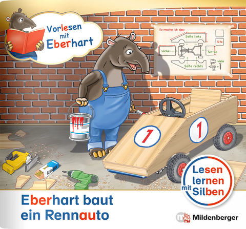 Vorlesen mit Eberhart – Eberhart baut ein Rennauto – Nachbezug Einzelheft - Nicole Brandau, Stefanie Drecktrah