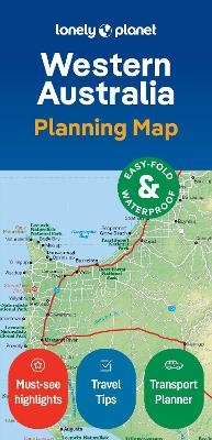 Lonely Planet Western Australia Planning Map -  Lonely Planet