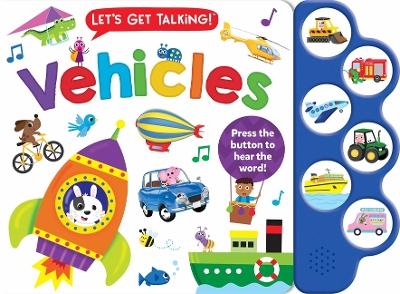 Let's Get Talking: Vehicles (6-Button Sound Book) - 