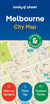 Lonely Planet Melbourne City Map - Lonely Planet