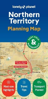 Lonely Planet Northern Territory Planning Map - Lonely Planet