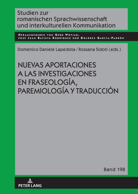 Nuevas aportaciones a las investigaciones en fraseología, paremiología y traducción - 