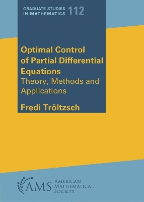 Optimal Control of Partial Differential Equations - Fredi Troltzsch