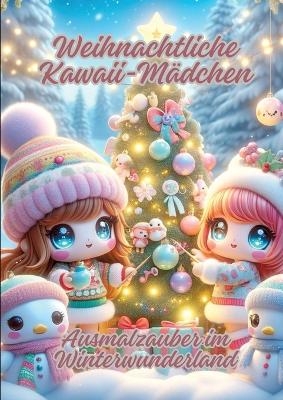 Weihnachtliche Kawaii-Mädchen - Diana Kluge