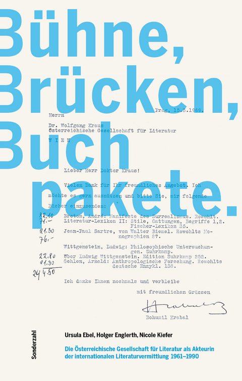 Bühne, Brücken, Buchpakete - Ursula Ebel, Holger Englerth, Nicole Kiefer