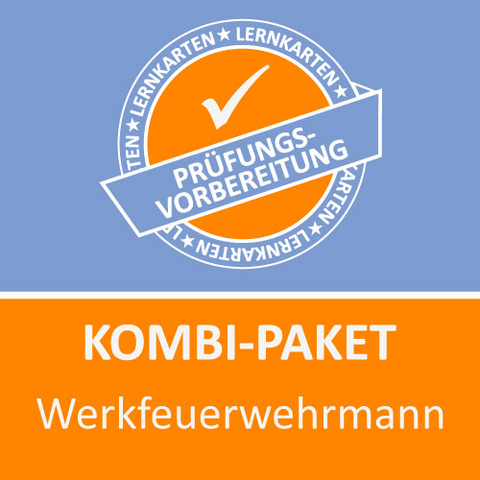 Kombi-Paket Werkfeuerwehrmann Lernkarten - Jennifer Christiansen, M. Rung-Kraus