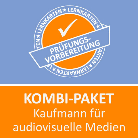 Kombi-Paket Kaufmann für audiovisuelle Medien Lernkarten - Jennifer Christiansen