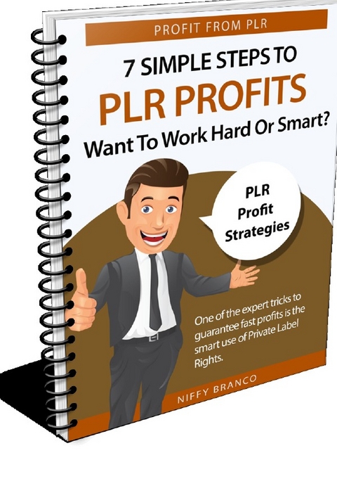 7 Simple Steps to PLR Profits - Cem Kaya