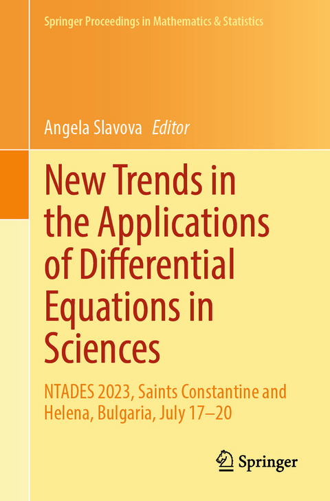 New Trends in the Applications of Differential Equations in Sciences - 