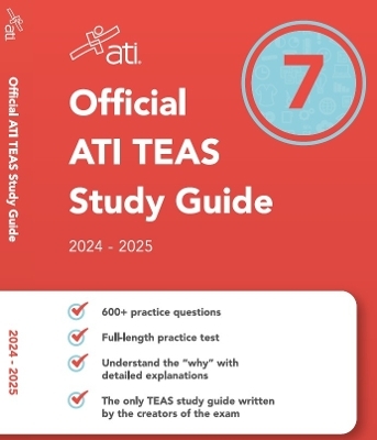 Official ATI TEAS Study Guide 7 (2024-2025 Edition) -  Ati