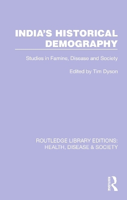 India's Historical Demography - Tim Dyson