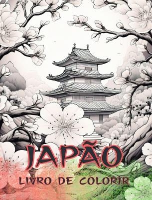 Livro para colorir do Japão - Japanese Coloring Books