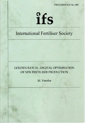 Golden batch – digital optimisation of NPK fertiliser production - Marianne Ytterbo