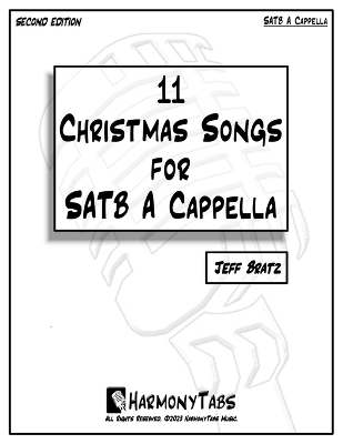 11 Christmas Songs For SATB A Cappella - Jeff Bratz