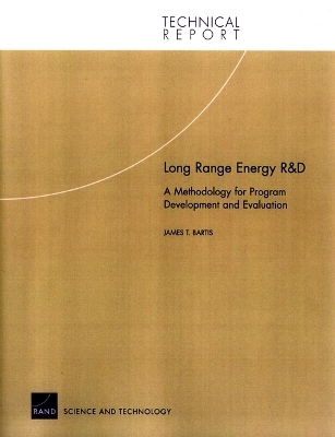 Long-range Energy Research and Development - James T. Bartis