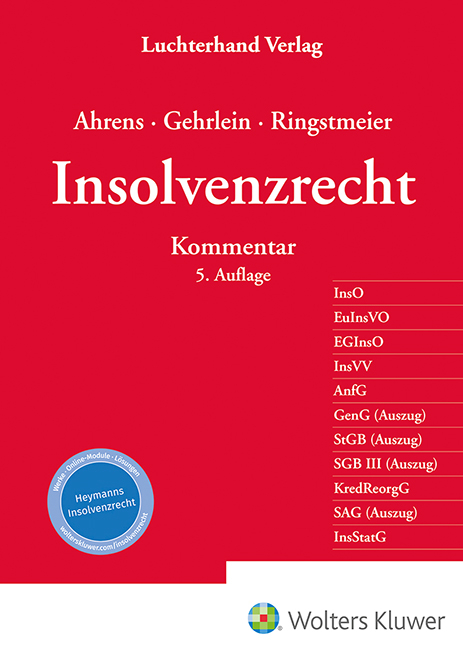 Insolvenzrecht - 