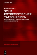 Stile extremistischer Tatschreiben - Ulrike Preiss