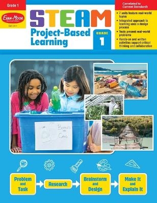 Steam Project-Based Learning, Grade 1 Teacher Resource -  Evan-Moor Educational Publishers