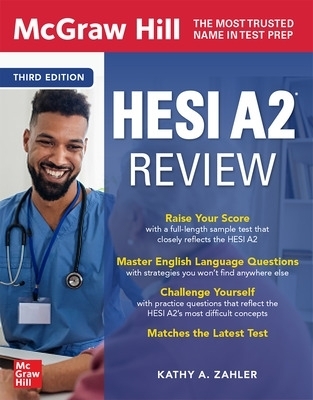 McGraw Hill HESI A2 Review, Third Edition - Kathy Zahler