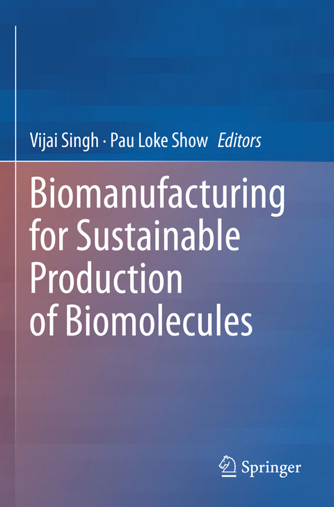 Biomanufacturing for Sustainable Production of Biomolecules - 