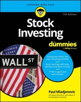 Stock Investing For Dummies - Mladjenovic, Paul