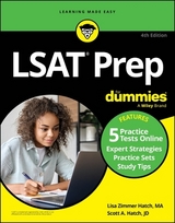 LSAT Prep For Dummies - Hatch, Lisa Zimmer; Hatch, Scott A.