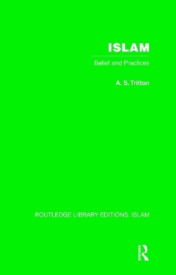 Islam - A.S. Tritton