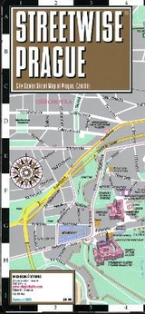 Streetwise Prague Map - Laminated City Center Street Map of Prague, Czech-Republic - Michelin