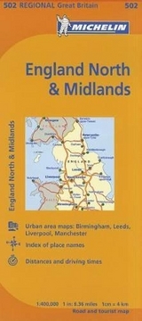 Northern England - Michelin Regional Map 502 - Michelin