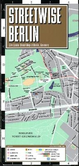 Streetwise Berlin Map - Laminated City Center Street Map of Berlin, Germany - Michelin