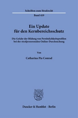 Ein Update für den Kernbereichsschutz. - Catharina Pia Conrad