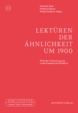 Lektüren der Ähnlichkeit um 1900 - 