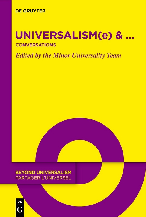 Universalism(e) & … - 