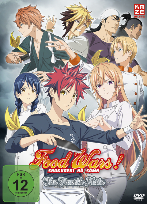 Food Wars! The Fourth Plate - Gesamtausgabe - DVD