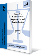 Handels-, Gesellschafts-, Registerrecht und Registerkosten - Marina Hailand, Thomas Gloge