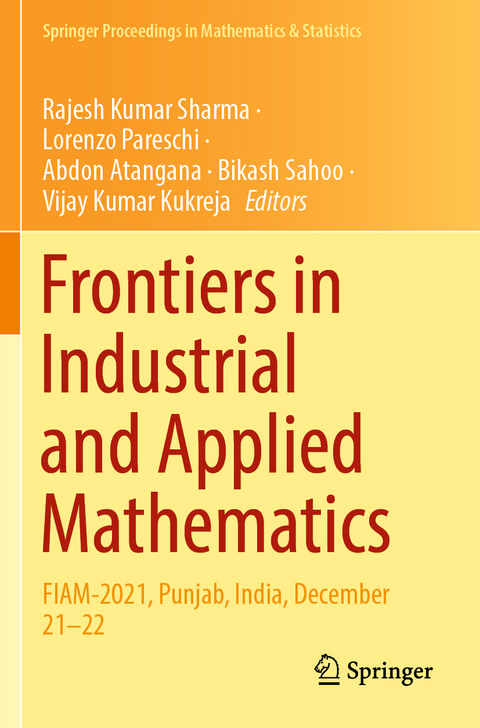 Frontiers in Industrial and Applied Mathematics - 