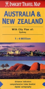 Australia and New Zealand Insight Travel Map - 