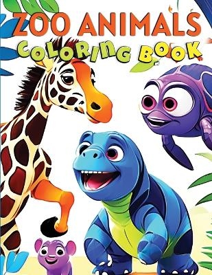 ZOO Animals Coloring Book for Kids - James Mwangi