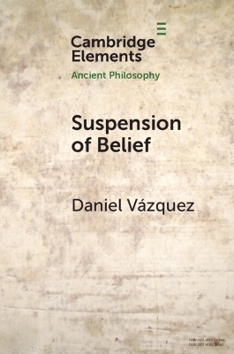 Suspension of Belief - Daniel Vazquez