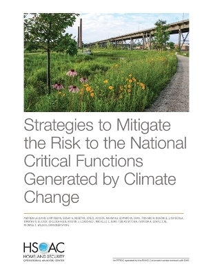 Strategies to Mitigate the Risk to the National Critical Functions Generated by Climate Change - Andrew Lauland, Liam Regan, Susan A Resetar, Joie D Acosta, Rahim Ali