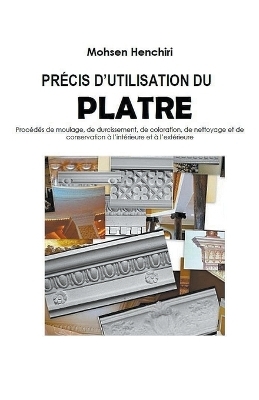 PRÉCIS D'UTILISATION DU PLATRE Procédés de moulage, de durcissement, de coloration, de nettoyage et de conservation à l'intérieure et à l'extérieure - Mohsen Henchiri