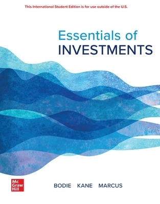 Essentials of Investments: 2024 Release ISE - Zvi Bodie, Alex Kane, Alan Marcus