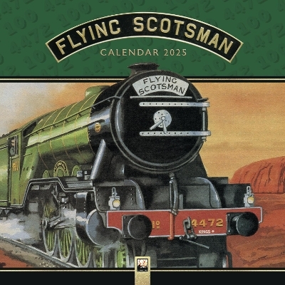 National Railway Museum Flying Scotsman Wall Calendar 2025 - Flame Tree