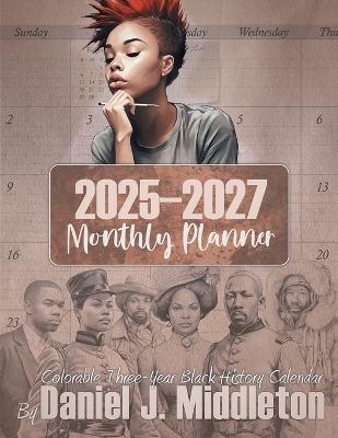 2025-2027 Monthly Planner - Daniel J Middleton