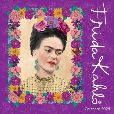 Frida Kahlo Wall Calendar 2025 - Flame Tree