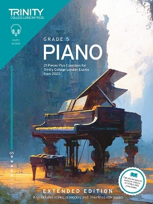 Trinity College London Piano Exam Pieces Plus Exercises from 2023: Grade 5: Extended Edition - Trinity College London